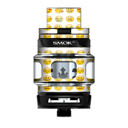 - Skin Decal Vinyl Wrap for Smok TFV12 Prince Tank Vape Kit skins stickers cover / Emoji Collage