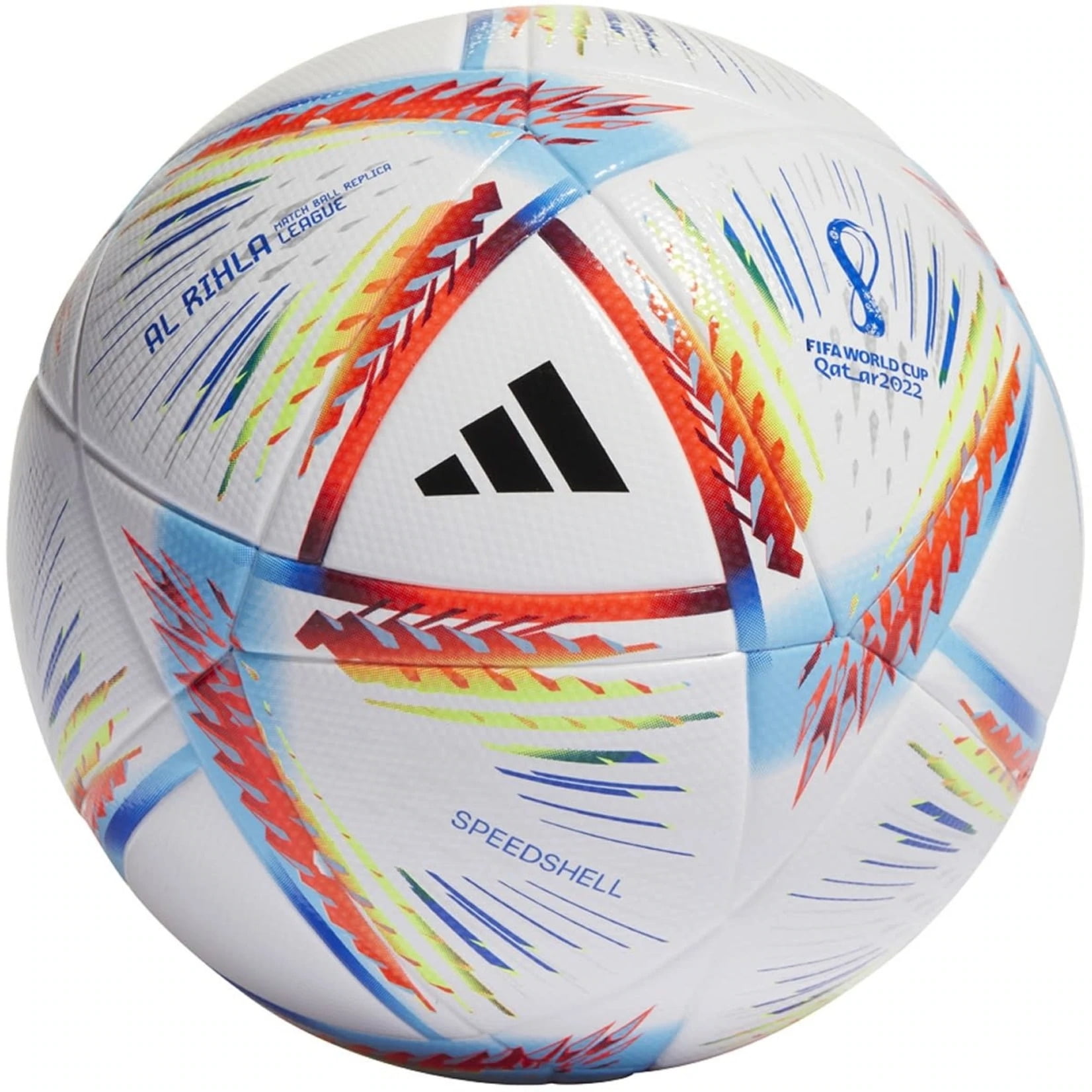 Torneado excepto por cascada Adidas AL RIHLA Match ball replica League World Cup Qatar 2022 Size 5 -  Walmart.com