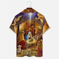 thumbnail image 3 of Dios ama al mundo Jesús me ama Camisas hawaianas Camisas de moda para hombres y mujeres Camisas de playa geniales Camisas florales geniales de verano Ropa, 3 of 5