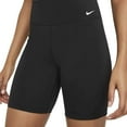 thumbnail image 2 of Nike One Mid-Rise Bike Shorts - Black/White Size M, 2 of 6