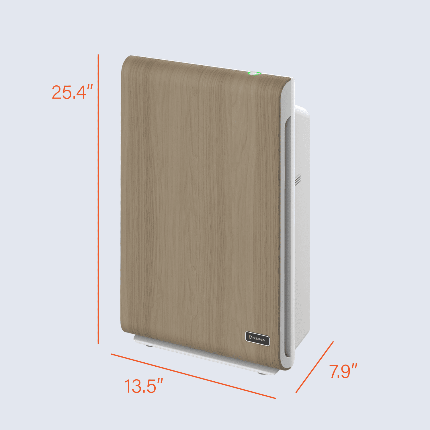 THE ASPEN Smart Air Purifier for Large Rooms (Maximum 1500 Sq.Ft), H13 True HEPA Filter with PM2.5 Sensor/Alexa & Google/App Control/ Scheduling/ Removes 99.97% Particles