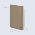 thumbnail image 5 of THE ASPEN Smart Air Purifier for Large Rooms (Maximum 1500 Sq.Ft), H13 True HEPA Filter with PM2.5 Sensor/Alexa & Google/App Control/ Scheduling/ Removes 99.97% Particles, 5 of 6