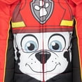 thumbnail image 3 of Paw Patrol Chase Toddler Boys Zip-Up Cosplay Winter Coat Puffer Jacket Red 5T, 3 of 5