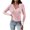 Pink, variant on Duoif Sweaters for Women Trendy Women Solid Color Knitted Sweater Bottoming Turtleneck Sweater Tops Women's Sweaters Womens Tops Grey L