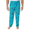 thumbnail image 6 of Sesame Street Men's Cookie Monster Savage Sleep Lounge Pajama Pants, 6 of 7