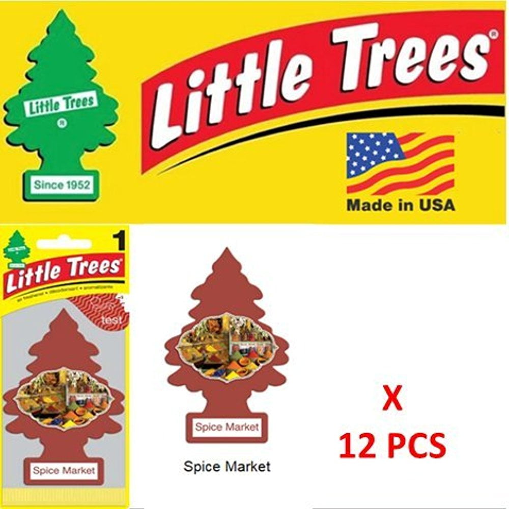 Little Trees Spice Market Air Freshener U1P10284 (PACK OF 12