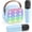 Blue, variant on Mini Karaoke Machine with 2 Wireless Microphones Portable Mini Karaoke Machine for Kids for Christmas Party Gift