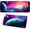 Cosmic Color, variant on Mouse Pad, Premium Textured Waterproof Gaming Mouse Pad with Non-Slip Rubber Base, Large 31.5 x 11.8 Inch Desk Pad for Laptop, Office and Home (Floral)