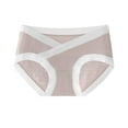 thumbnail image 1 of Puntoco Bragas para mujer, cintura alta, cintura baja, ropa interior de maternidad de algodón para mujer, 1 of 2