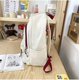 thumbnail image 5 of Linda mochila Kawaii para la escuela Mochila Kawaii con pin Kawaii y accesorios Mochila Linda mochila estética (blanco), 5 of 5