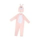 thumbnail image 2 of Disfraz de conejo infantil, regalo original y adorable, disfraz de conejito de Pascua para actuaciones en el escenario. Rosa, 2 of 9