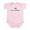 Petal Pink, variant on - I Love My Daddy Infant Bodysuit - Baby Light Bodysuit, Size Newborn - 24 Months
