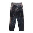 thumbnail image 5 of Daiia Majestic Black Yak Women's Sleep Pant with Pockets and Drawstring,Pajama Pants-Small, 5 of 9