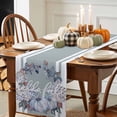 thumbnail image 3 of Fall Thanksgiving Table Runner, Autumn Thanksgiving Kitchen Dining Table Decoration for Home Party Decor 13x90 Inches, 3 of 9