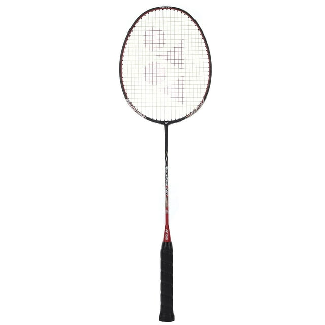 Yonex MUSCLE POWER 33 LIGHT Badminton Racquet, Grip Size - 3 1/4 Inches, Material - Graphite, For Intermediate Players, Colour - Black & Red