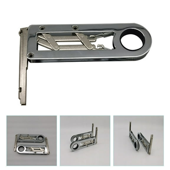 WHAMVOX  Soft Close Cabinet Door Hinges Folding Automatic Closer for Doors Silver