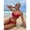 Red, variant on Summer Beach Push Up Enhancing Wire Full Coverage Solid Two-Piece Bikini Set
