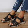 thumbnail image 5 of Penkiiy Wedge Sandals for Women Dressy: Comfortable Summer Platform Casual Dress Sandal 43 Black, 5 of 9