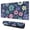 Pioneer Flower Floral-2, variant on Long Mouse Pads for Desk,Pioneer Flower Floral Print Pattern Desk Mats on Top Of Desks, Desk Mouse Pad Extra Large with 3mm Non-Slip Base and Stitched Edge for Gaming,Office,Work,Home 31.5"x11.8"