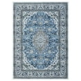 thumbnail image 2 of CAROMIO Boho Area Rug Washable Rugs Vintage Medallion Rugs for Bedroom Living Room Soft Carpet, 3' x 5' Blue, 2 of 7
