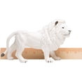 thumbnail image 3 of Zaga Toys, White Male Lion, Hand-Painted Animal Figurine, 3 of 3