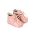 thumbnail image 1 of Mialoley Baby Girl Boy Shoes Leather Ankle High Walk Drawstring First Walker, 1 of 6