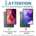 thumbnail image 2 of Funda de teclado Nanhent para Lenovo Tab P12 12.7" TB370FU 2023, 2 of 7