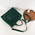 thumbnail image 3 of Bolso cruzado japonés Harajuku de lona retro para mujer, bolso grande con asa superior (verde) Likrtyny Para estrenar, 3 of 9