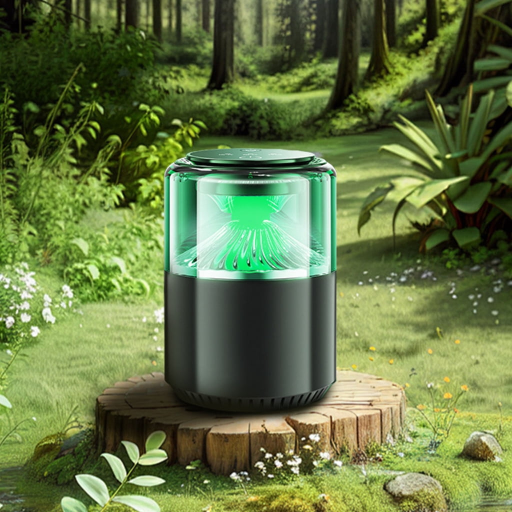Automatic Car Air Freshener Diffuser with Ambience Light, Long Lasting Scent