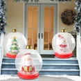 thumbnail image 5 of Giant inflatable Christmas decorations - PVC snow globes, Santa, reindeer and tree designs for yard and porch decorations, perfect for winter holiday celebrations that don't require electricity, 5 of 7