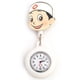 thumbnail image 1 of Reloj de silicona luminoso para estudiantes, reloj de bolsillo para el pecho, reloj con diseño de patrón, 1 of 5