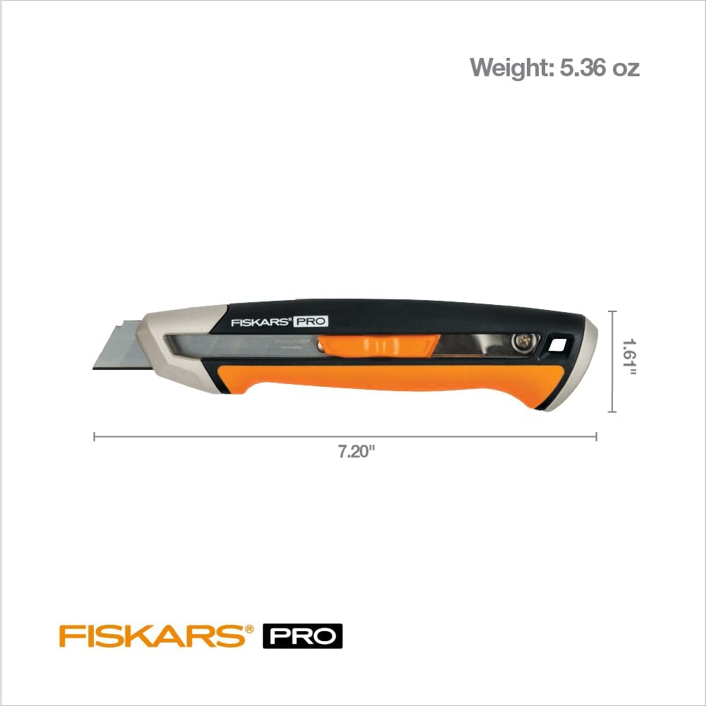 770210-1001 Pro Utility Knife, Snap 18 mm, Orange/Black