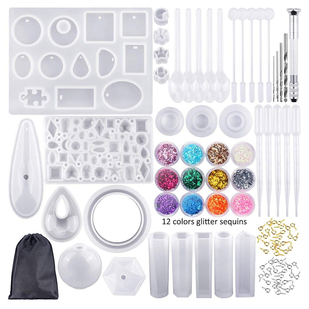 Clearance Hand Dripping gum under $20,Kit Bangle Crystal Jewelry Glue 98 Pendant Epoxy Silicone Diy Pieces Home DIY 2PC