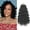 #1B (natural black), variant on 10 Inch  Wave Crochet Hair Twist Braids 10 Inch 9 Packs Curly Crochet Hair for Black Women Short Deep Wave Braiding Hair Pre Looped Synthetic Hair Extensions (1B)
