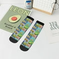 thumbnail image 7 of Pofeuu Construction Machinery Print 30cm Socks, Adult Running Hiking Socks for Youth and Adult, 7 of 7