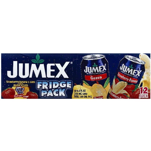 Jumex StrawberryBanana/Guava Nectar Juice Drinks, 11.3 fl oz, 12 pack