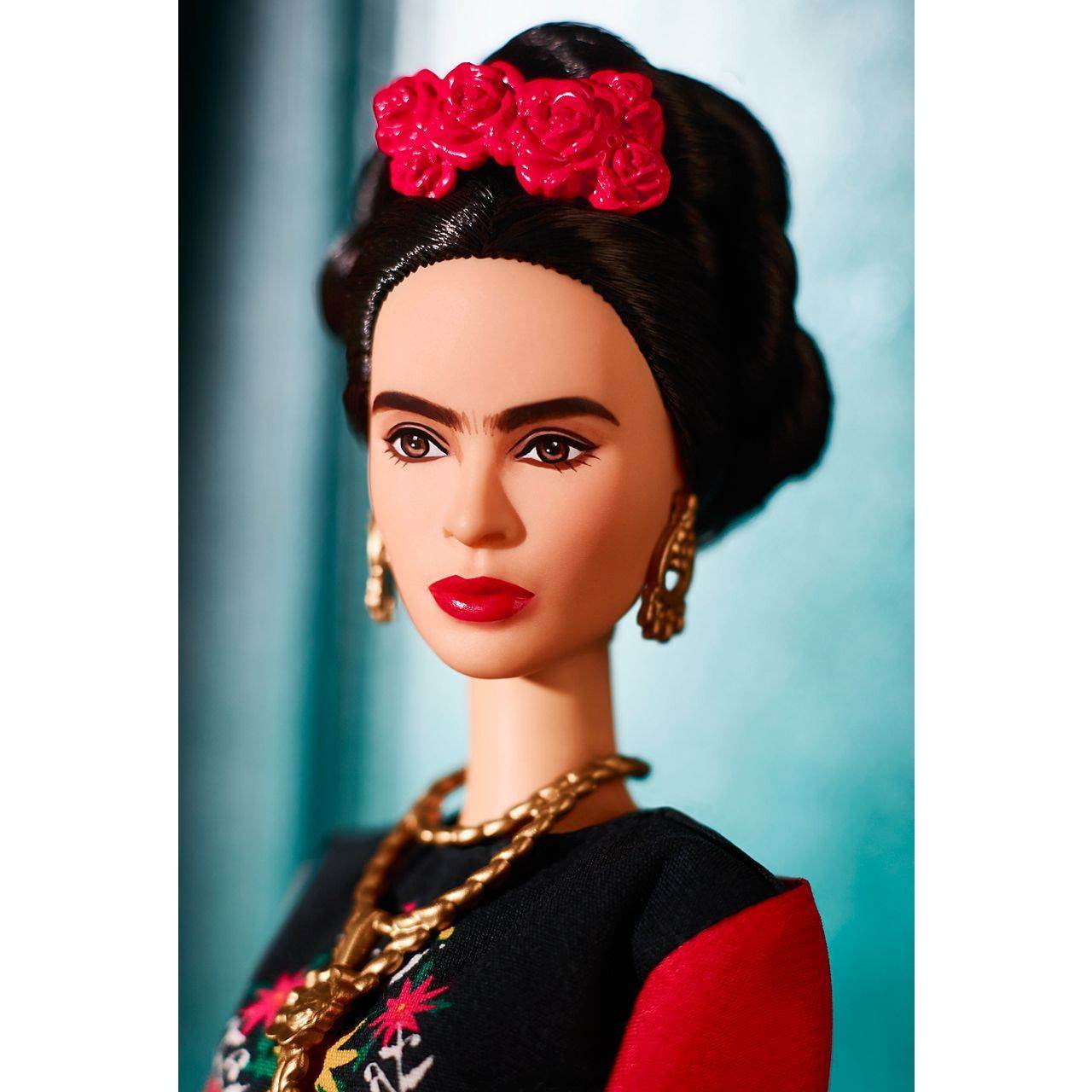 Barbie Inspiring Women Series Frida Kahlo Doll Iconic Fringe Shawl Walmart