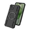 thumbnail image 5 of For iPhone 15 Magnetic Phone Case,Military-Grade Drop Protection,Compatible with Mag-Safe,Heavy Duty Tough Rugged Shockproof Dropproof Grip Armored Slim Phone Case Cover,Purple, 5 of 10