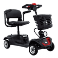 thumbnail image 1 of Scooter Eléctrico de 4 Ruedas Silla de Ruedas Medical Estructura de acero Asiento ajustable y giratorio Canasta frontal y Luz LED, 1 of 7