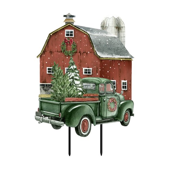 Briarwood Lane Metal Art x Christmas on the Farm For Christmas Metal Art