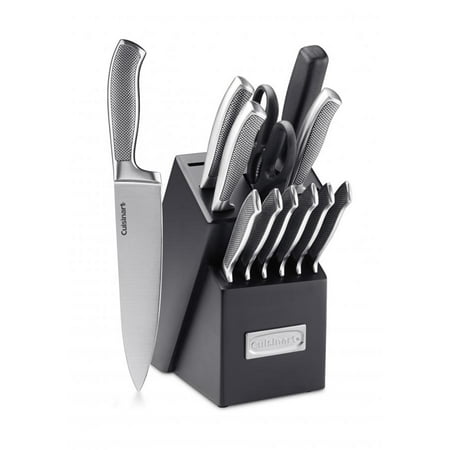 Cuisinart Graphix Collection 13 Piece Stainless Steel Cutlery Block Set