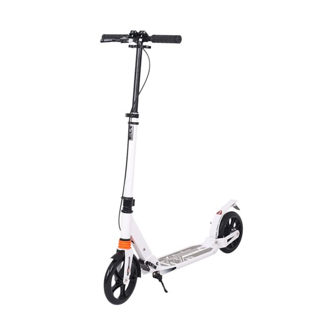 Scooter Para Adultos, Portátil, Para Adolescentes, Resistente, Plegado, Para Viajes, Regalo De Cumpleaños, Uso Doméstico, Blanco