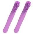thumbnail image 4 of GOOHOCHY Peine de silicona para desenredar el cabello con dientes anchos, 2 unidades, para rizar, portátil, flexible, para pulseras., 4 of 8