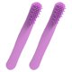 thumbnail image 4 of GOOHOCHY Peine de silicona para desenredar el cabello con dientes anchos, 2 unidades, para rizar, portátil, flexible, para pulseras., 4 of 8