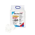 thumbnail image 2 of SupremePlus New Terry Cloth Cleaning Rags 5 lbs Bag of Rags Commercial All Purpose Reusable Cotton Dust Cloths Value Pack, White, 160 Count, 8 Pack, 2 of 8