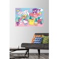 thumbnail image 3 of Hello Kitty and Friends - Happiness Overload Wall Poster, 14.725" x 22.375" Framed, 3 of 4