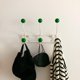 thumbnail image 1 of Perchero de Hierro Perchas para Monedero Ganchos para Abrigos Organizador para Dormitorio Cocina , Verde 3Ganchos BLESIY Perchero, 1 of 7