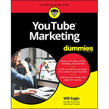 YouTube Marketing For Dummies Pre-Owned Paperback 1119541344 9781119541349 Will Eagle