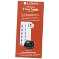 thumbnail image 2 of Time Card Lathem Time Universal E100, 100 unidades, color blanco, 2 of 2