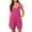 Hot Pink, variant on Diufon Women's Summer Shorts Romper Casual Fashion Sleeveless V Neck Tanks Solid Color Jumpsuits with Pockets